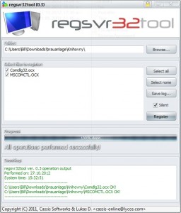 Regsvr32tool Regsvr32tool